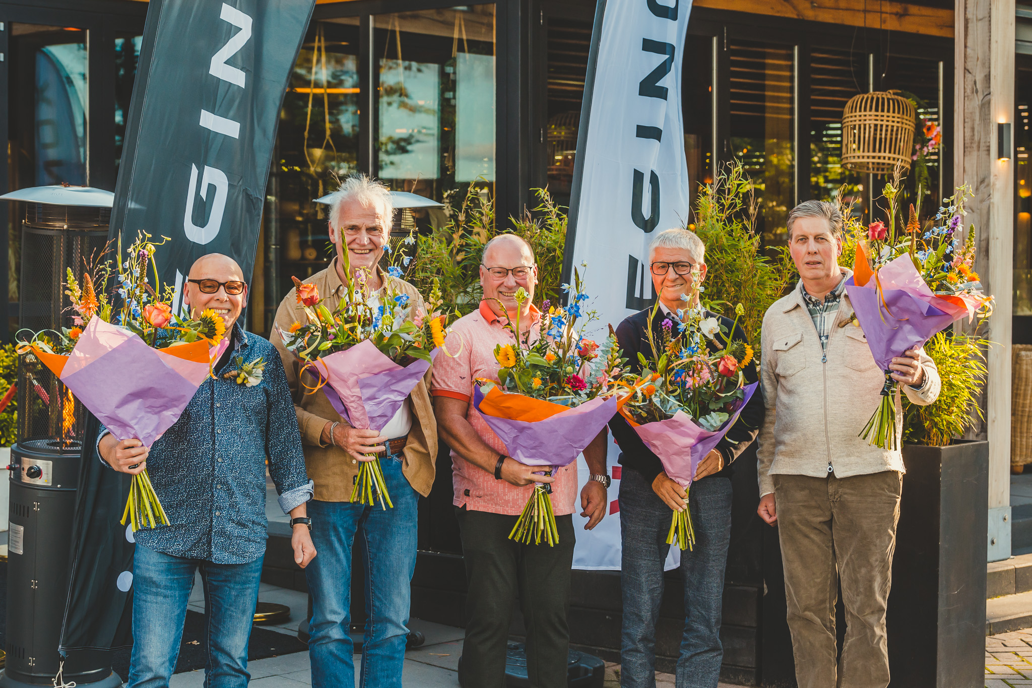 Jubilea en pensioen gevierd bij Reginox